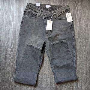 Good American Charcoal Jeans